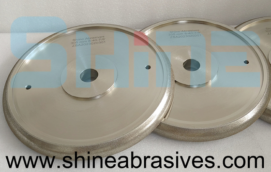 305mm Schleifscheiben CBN 1A1 galvanisierten Diamond Tools For Band Saw-Blätter