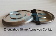 Galvanisierte Schleifscheiben Diamant CBN glänzen Scheuermittel 200mm für Band-Sägeblätter