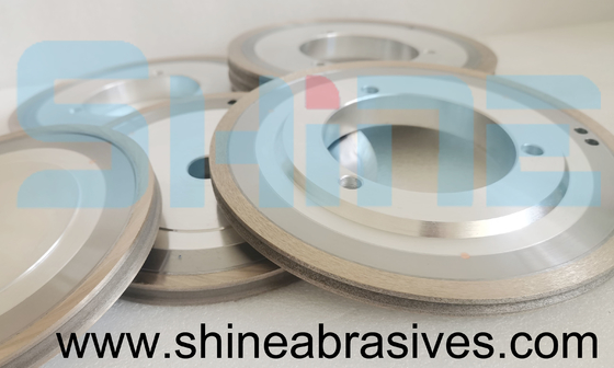 Metallbindung Diamond Grinding Wheel Round Edge 8mm für Glas