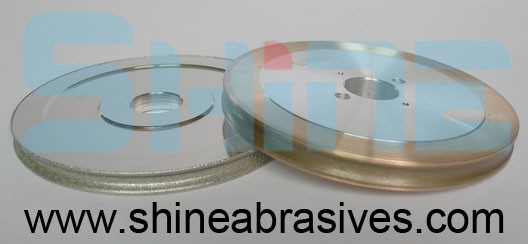 Metallbindung Diamond Grinding Wheel Round Edge 8mm für Glas