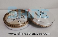 7 Zoll Metallbondglas, das rundes Rand-Rad PET Diamond Grinding Wheel für Glas reibt