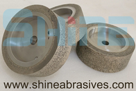3 mm Radius Metallbindung Schleifräder Harz Abrasive Hot Press Formen Verfahren