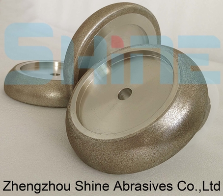 OEM 127mm elektroplattiertes CBN-Rad zum Schärfen von Bandsägen
