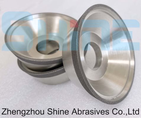 100mm 11V9 Harzbindung CBN / Diamant-Schleifrad für CNC-Werkzeuge Schleifen