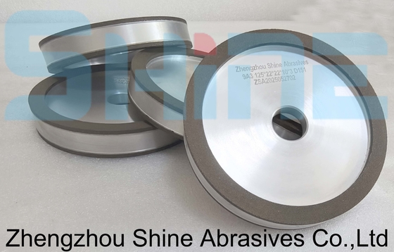 Harzbindung 125 mm 9A3 Diamantrad für die Oberflächenschleifen von Karbidbeschichtungen