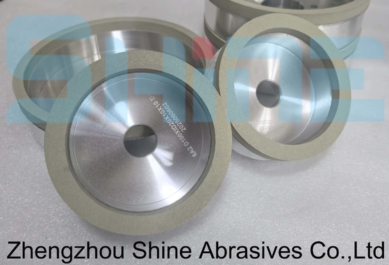 D150 mm Diamant-Topfschleifscheibe mit keramischer Bindung für PKD- und PCBN-Werkzeuge