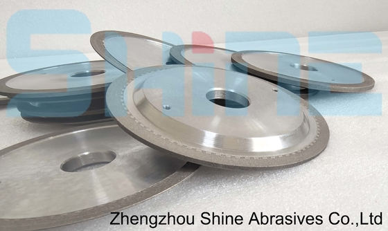 Metallgebundene Diamantschleifscheibe zum Kantenrundschleifen von Siliziumwafern
