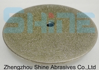 Schleimende Abrasive 300 mm Elektroplattierte Diamanträder Marmor Gusseisen Schleifen
