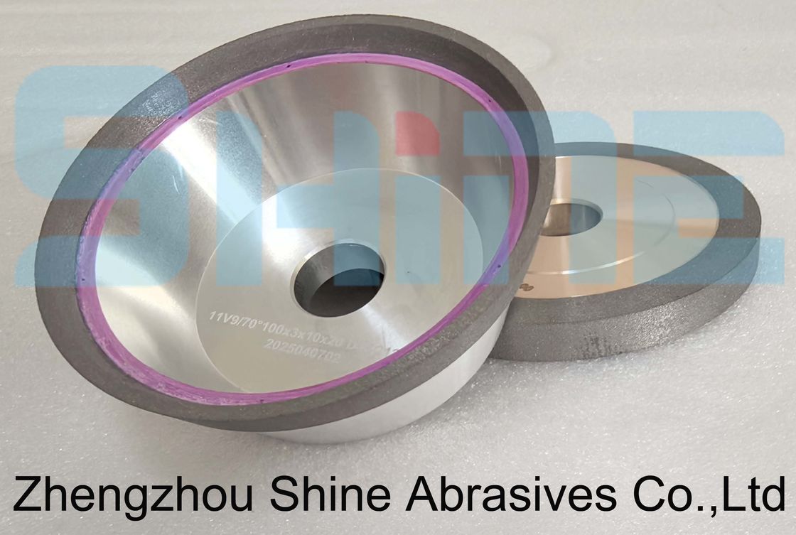 Hybrid-Bond CNC-Diamantrad für Fließbohrstücke aus festen Karbid