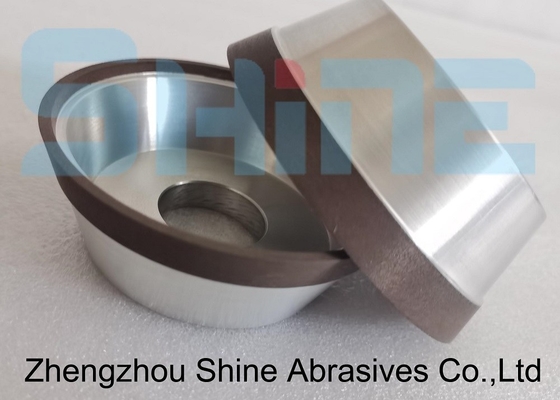 100 mm 11V9-70° Harzbindung Diamantbecherräder zum Karbidschärfen