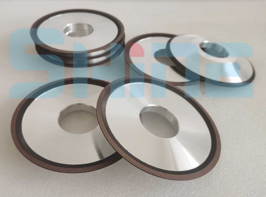 Spitze 4A2 Diamond Grinding Wheel 150mm, die das Schärfen des Legierungs-Rundschreibens reibt, sah Schleifscheibe