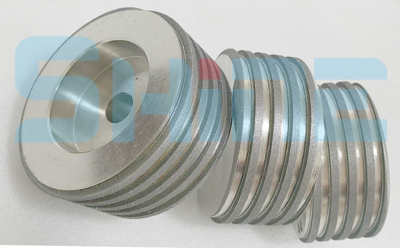 Gewindeschneiden CBN, der Rad-trapezoides Netzwerk-geraden Zahn 320# 200mm schärft