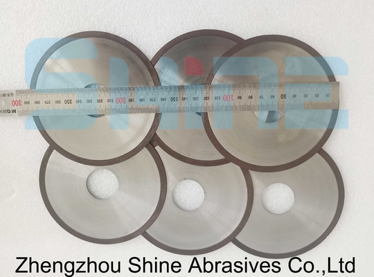 Runde 1A1R Diamond Wheels For High Precision, der abschneidene Operationen auf Eisenmetallen fugt