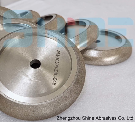 127 mm Elektroplatte Cbn Schleifprofilrad zur Schärfbandsäge 10/30