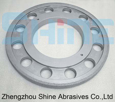 600D Diamant-Schleifscheibe, gelötet, für das Oberflächenschleifen und Schärfen von Gusseisen