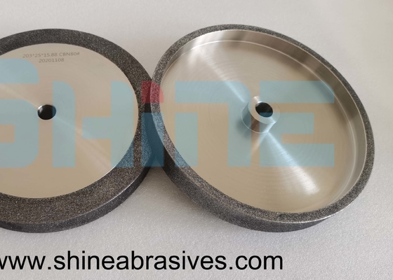 203mm 8 Zoll 9A1 CBN Rad zum Schneiden von Messer Holz Turner