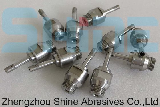 Marmorglasbohrstücke Diamantwerkzeuge Lochsäge Stück Vakuumbrähte Bohrmaschinen