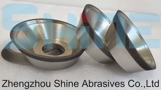 11V9 Elektroplattierte Diamantschleifwerkzeuge Becherräder für Legierungsblätter Wolfram