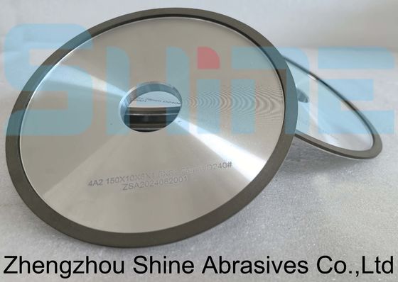 4A2 Harzbindungs-Diamantschleifräder zur Bearbeitung von Wolframkarbid
