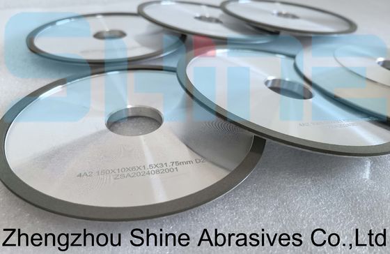 4A2 Harzbindung Diamant CBN Schleifräder für die Oberflächenschleifung von Schneidwerkzeugen