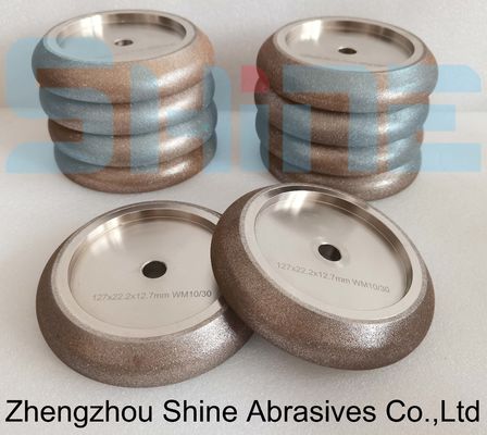 Bandsägen schärfer 5" 10/30 ° CBN Schleifräder für Holz Mizer Bandsäge