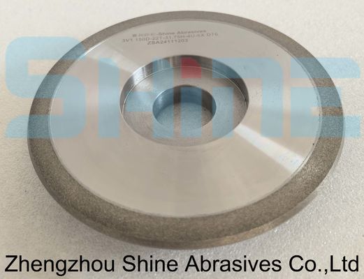 3V1 150MM Metallbindungsdiamantenschleifrad für Massivkarbidbohrstücke