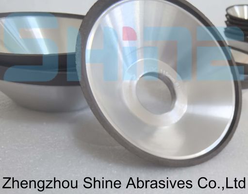 11V9 Schüsselform Harzbindung Diamant / CBN Schleifrad Edelstahl