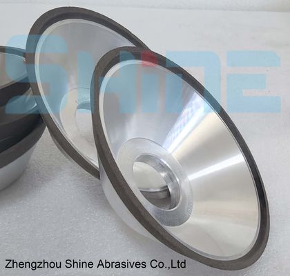 11V9 Schüsselform Harzbindung Diamant / CBN Schleifrad Edelstahl