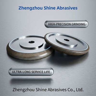 8 Zoll 203mm Wm 10/30 Schärfer Elektroplattierte CBN Schleifrad zum Schärfen von Bandsäge