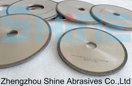 150 MM Elektroplattierte Diamant-CBN-Schleifräder für Wolframkarbid