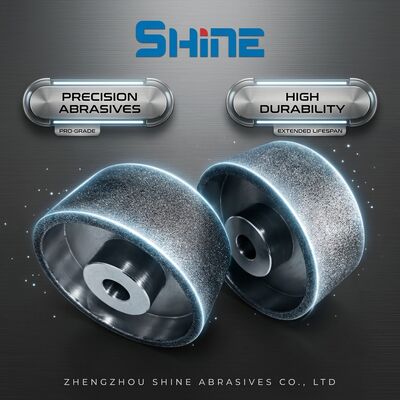 Elektroplattierte CBN-Räder zum Schleifen und Schärfen von HSS-Messer aus Holz