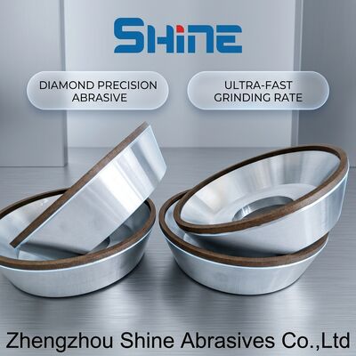 12A2 Tellerförmige Diamant-Schleifscheiben mit Kunstharzbindung, Oberflächenschleifscheibe