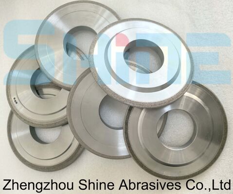 Metallgebundene 14FF1 200mm Diamantschleifscheibe für das Profilschleifen von Hartmetallwalzen