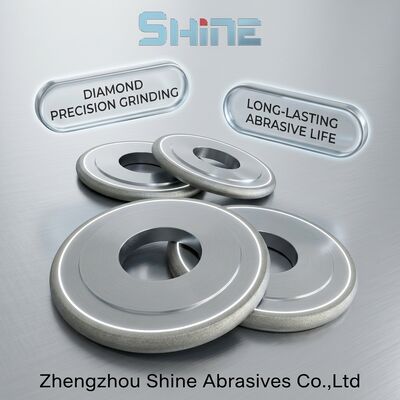 14FF1 Metallbindung CBN Schleifrad für HSS Werkzeug Stahl rostfrei