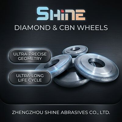 14FF1 Metallbindung CBN Schleifrad für HSS Werkzeug Stahl rostfrei