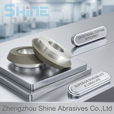Maßgeschneidertes 6A2 Diamant-Cup-Rad zum Schleifen von festen Karbidmaterialien