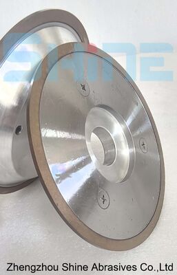 Metallgebundene 14FF1 200mm Diamantschleifscheibe für das Profilschleifen von Hartmetallwalzen