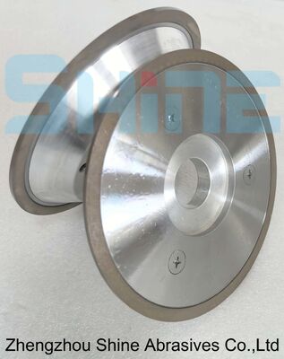 Metallgebundene 14FF1 200mm Diamantschleifscheibe für das Profilschleifen von Hartmetallwalzen