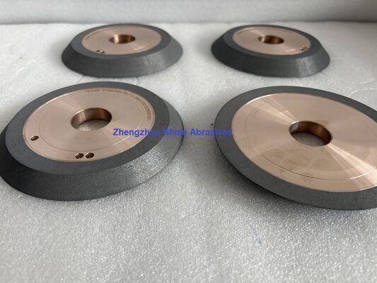 Shine Abrasives CNC Grinding Wheels D64 1V1 Diamond Wheel fluting.