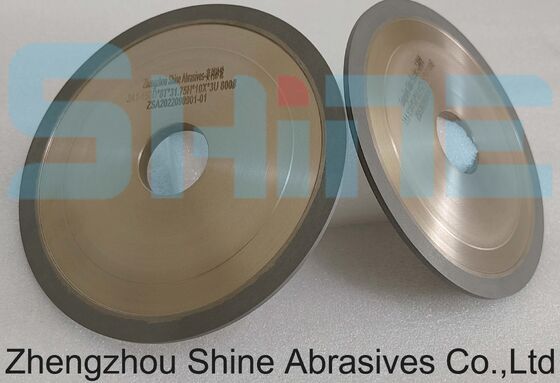 Hybrid Bond CBN CNC Grinding Wheel 150mm D64 1V1 for Medical Cutting Tool Flute Grinding