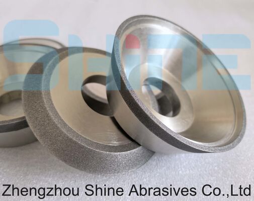 Hybrid Bond Diamond CNC Grinding Wheel 6A2 150mm for PCD CBN Insert Relief Grinding