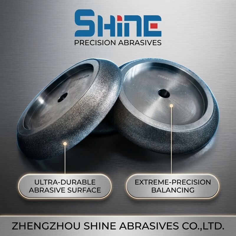 Elektroplattierte CBN-Schleifmaschine für Bandsägenblatt 127 mm
