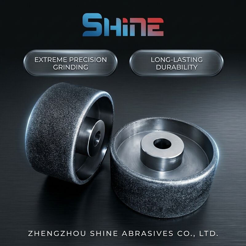 Elektroplattierte CBN-Räder zum Schleifen und Schärfen von HSS-Messer aus Holz