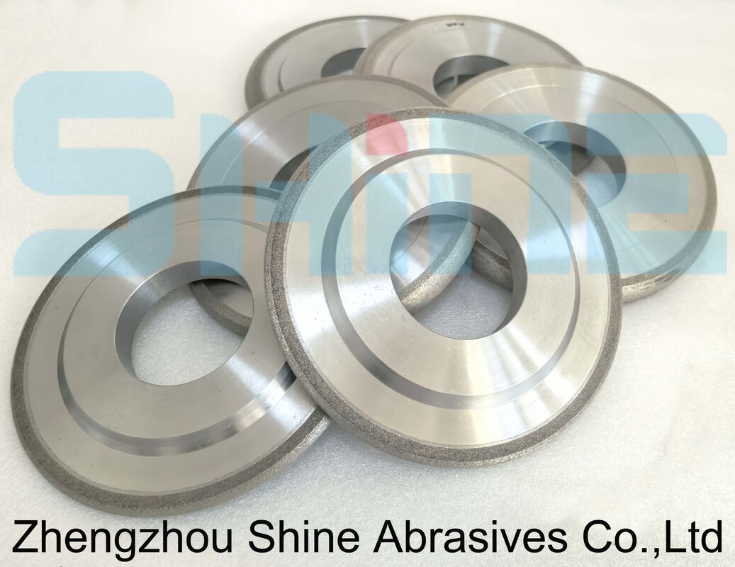 Metallgebundene 14FF1 200mm Diamantschleifscheibe für das Profilschleifen von Hartmetallwalzen