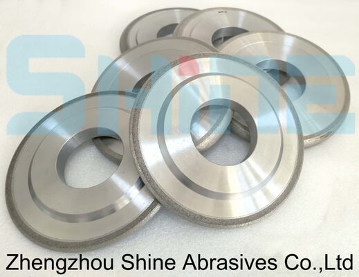 Metallgebundene 14FF1 200mm Diamantschleifscheibe für das Profilschleifen von Hartmetallwalzen