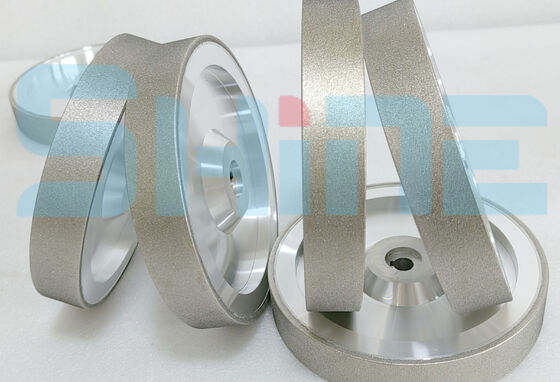 1A1 Elektroplattierte Diamantoberflächenschleifmaschine 200 mm D126 zur keramischen Verarbeitung von Aluminiumsirkonia und Siliziumkarbid