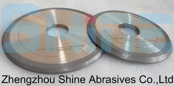 14F1 Metallbindung Diamantschleifrad 200mm D181 für die kontinuierliche Produktion von Glas Bleistiftkanten