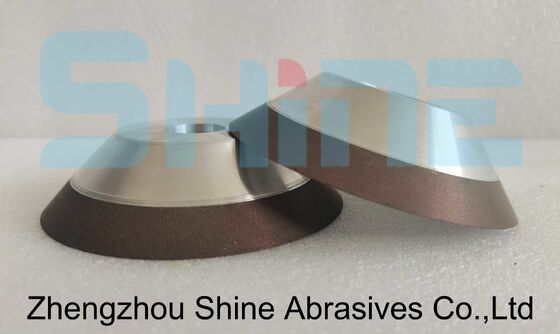 11V9 Harzbindung Diamant Taper Cup Schleifrad 100mm Grit 100 Für PCD PCBN Einsätze