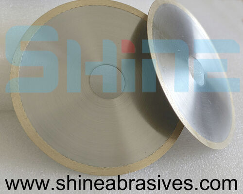 200 mm 1A1R Metallgebundenes CBN-Schneidrad B151 zum Schneiden von HSS-Rohren aus legiertem Stahl